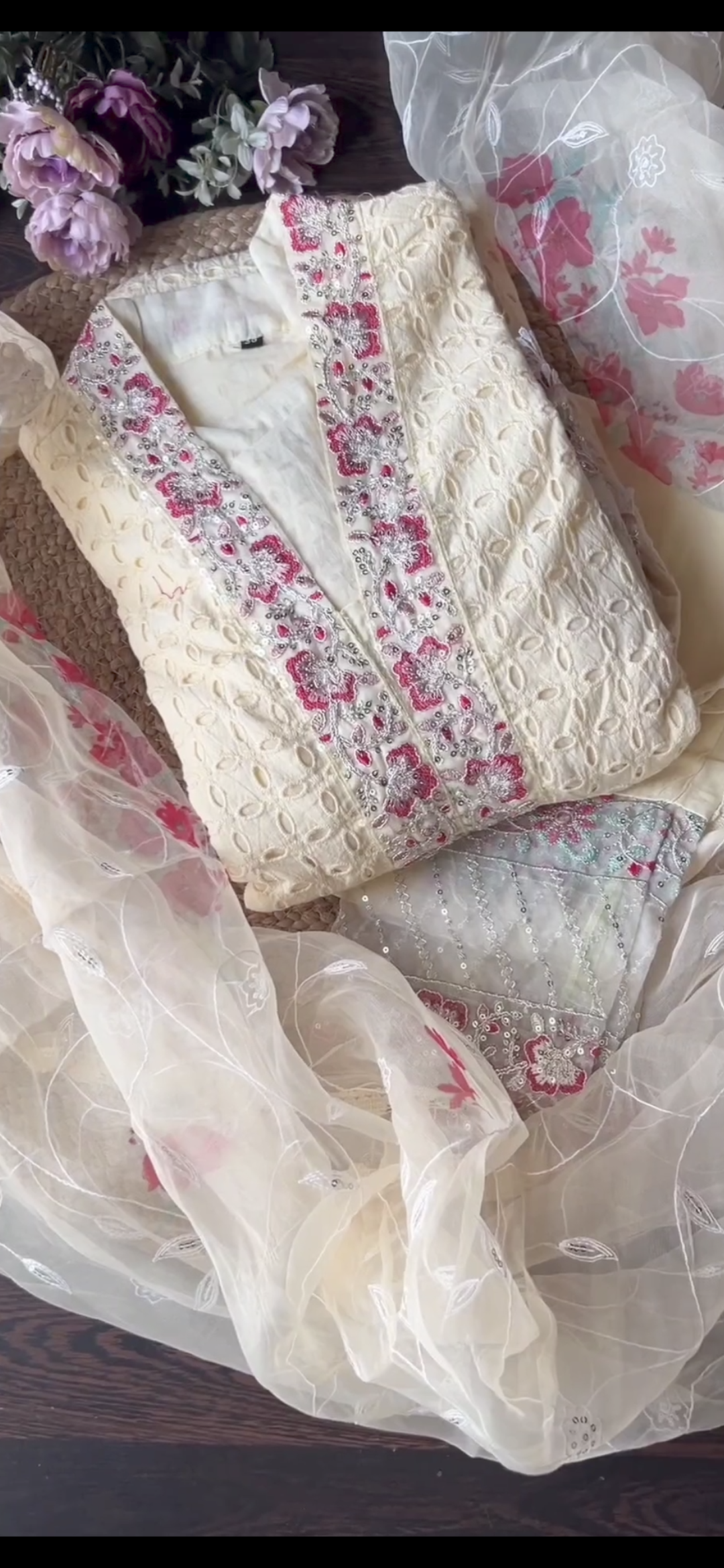 Chickenkari 3pcs Embroidery Frockš„°