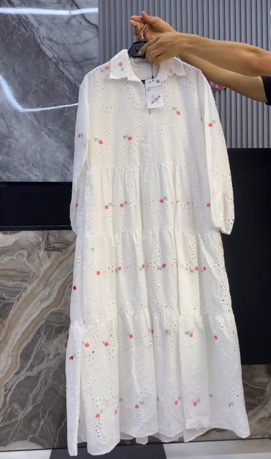 Pack of 3 Elegant Chikankari Frocks for Women ๐ธ