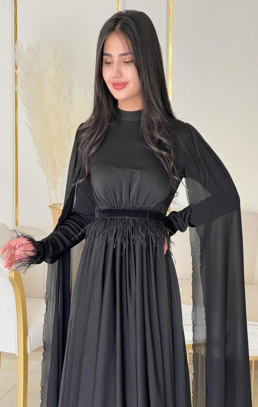 Beautiful Black Frock New For Women
