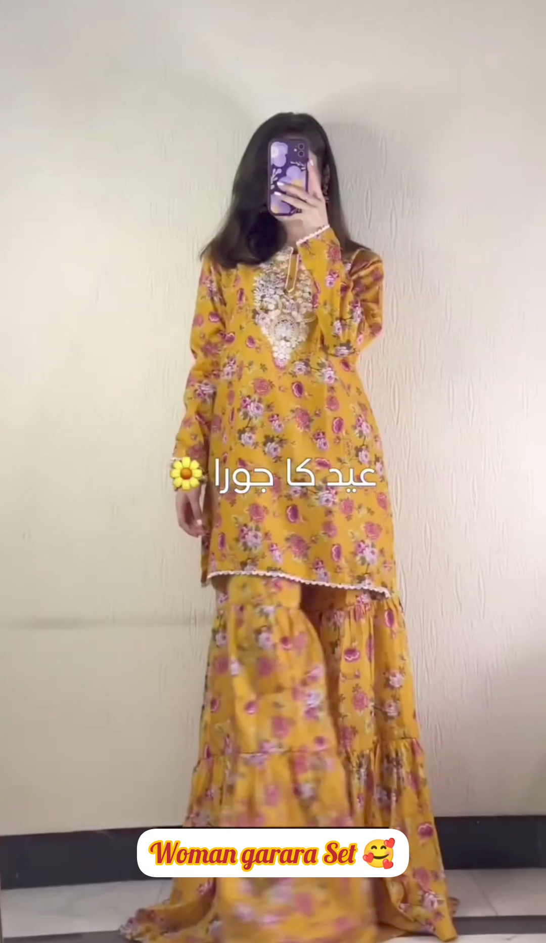 Woman Embroidery Garara 3pcs suit