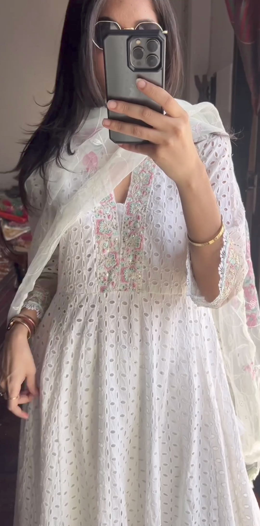 Chickenkari 3pcs Embroidery Frock🥰