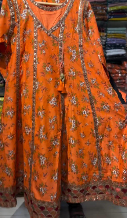 Beautiful 3-Piece Embroidered Lawn Frock 🌸