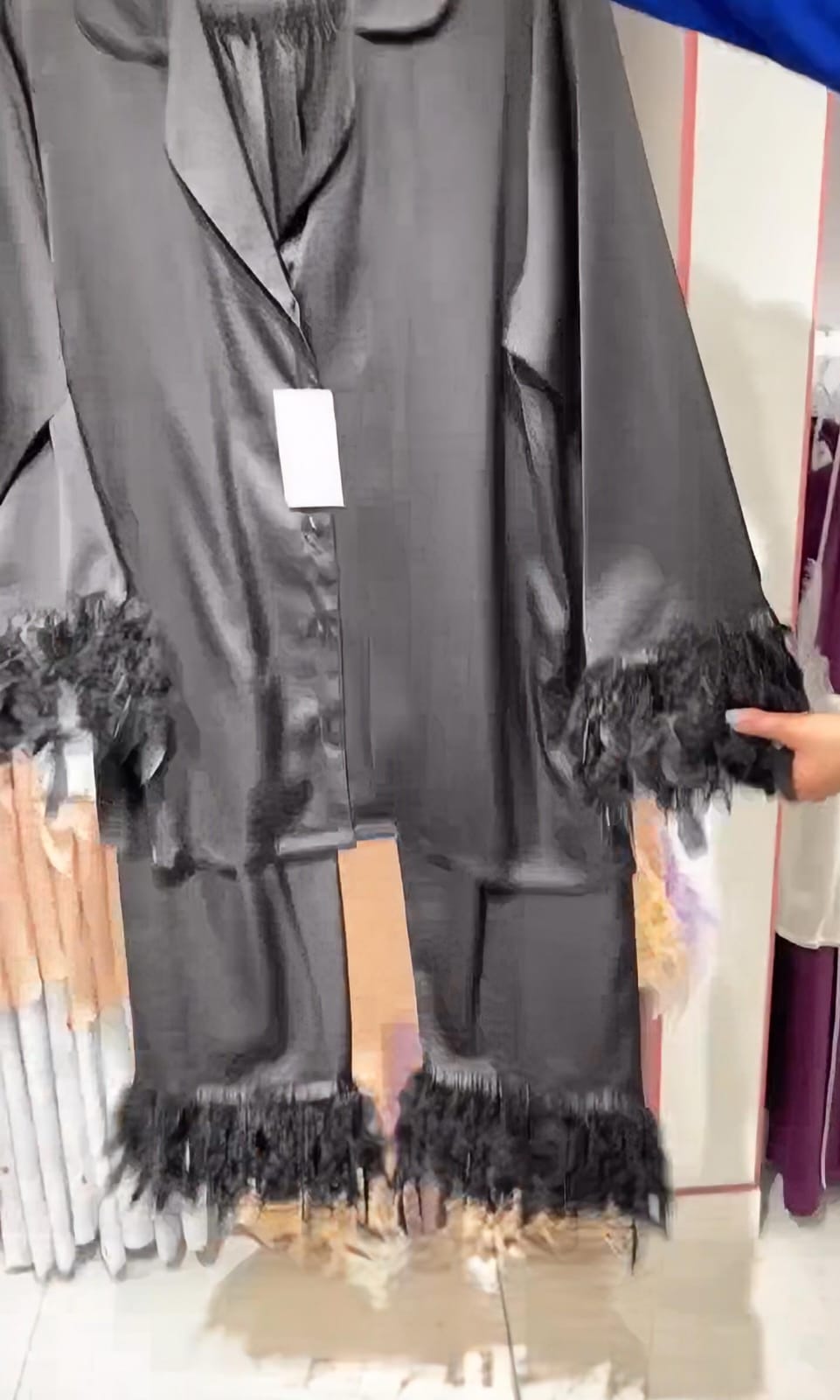 Pack of 3 Premium Silk Night Suits with Fur Lace  For Women