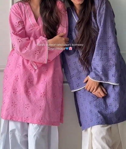 Pack of 2 Beautiful Chikankari Sets for Women 💫