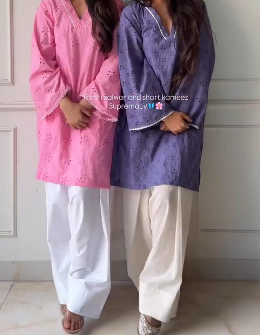 Pack of 2 Beautiful Chikankari Sets for Women 💫